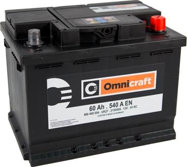 Omnicraft 2130404 - Стартерная аккумуляторная батарея, АКБ autodnr.net