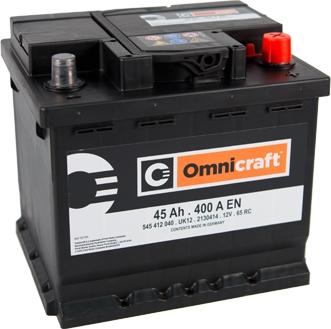 Omnicraft 2130414 - Стартерная аккумуляторная батарея, АКБ autodnr.net