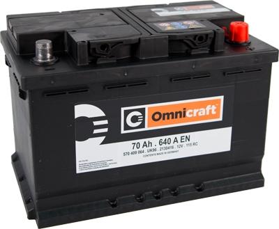 Omnicraft 2130416 - Стартерная аккумуляторная батарея, АКБ autodnr.net