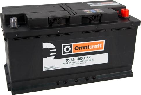 Omnicraft 2130422 - Стартерная аккумуляторная батарея, АКБ autodnr.net