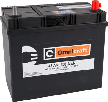 Omnicraft 2130434 - Стартерная аккумуляторная батарея, АКБ autodnr.net