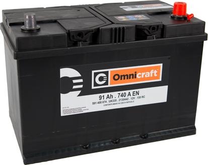 Omnicraft 2130442 - Стартерная аккумуляторная батарея, АКБ autodnr.net