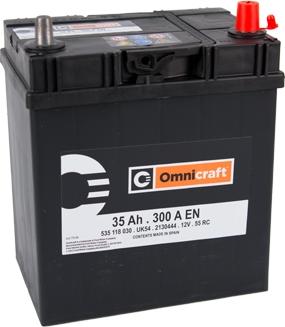 Omnicraft 2130444 - Стартерная аккумуляторная батарея, АКБ autodnr.net