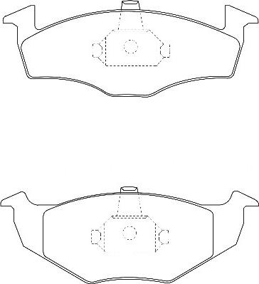 Omnicraft 2134872 - Гальмівні колодки, дискові гальма autocars.com.ua