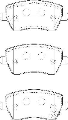 Omnicraft 2134940 - Тормозные колодки, дисковые, комплект autodnr.net