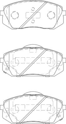 Omnicraft 2134976 - Гальмівні колодки, дискові гальма autocars.com.ua