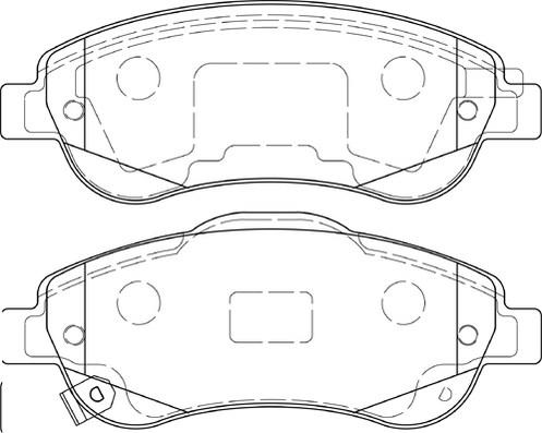 Omnicraft 2135144 - Гальмівні колодки, дискові гальма autocars.com.ua