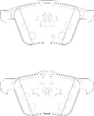 Omnicraft 2135158 - Тормозные колодки, дисковые, комплект autodnr.net