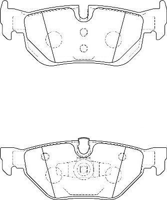 Omnicraft 2135593 - Гальмівні колодки, дискові гальма autocars.com.ua