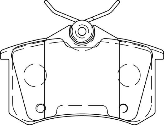 Omnicraft 2135600 - Гальмівні колодки, дискові гальма autocars.com.ua