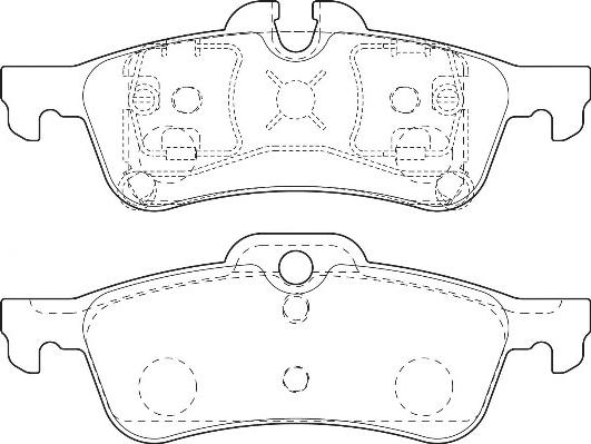 Omnicraft 2135648 - Гальмівні колодки, дискові гальма autocars.com.ua