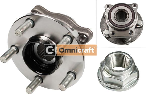 Omnicraft 2466606 - Комплект підшипника маточини колеса autocars.com.ua