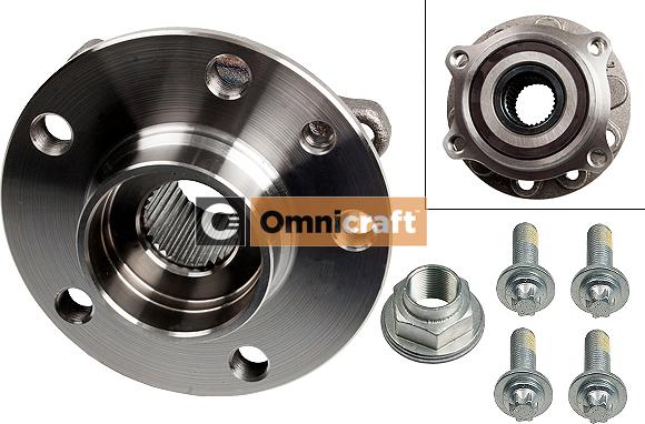 Omnicraft 2466774 - Комплект подшипника ступицы колеса autodnr.net