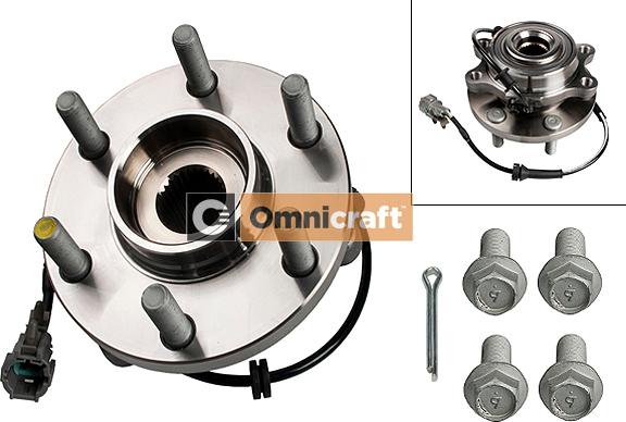 Omnicraft 2466802 - Комплект подшипника ступицы колеса autodnr.net