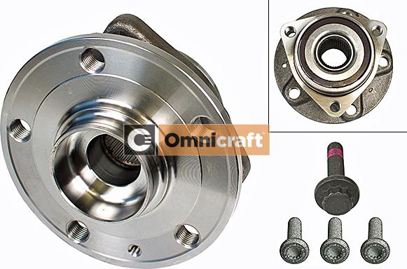 Omnicraft 2466948 - Комплект підшипника маточини колеса autocars.com.ua