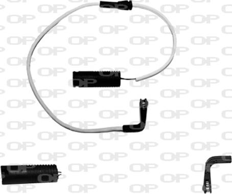 Open Parts AK3058.00 - Сигналізатор, знос гальмівних колодок autocars.com.ua