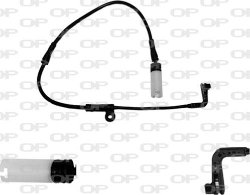 Open Parts AK3096.00 - Сигналізатор, знос гальмівних колодок autocars.com.ua