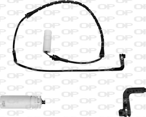 Open Parts AK3100.00 - Сигналізатор, знос гальмівних колодок autocars.com.ua