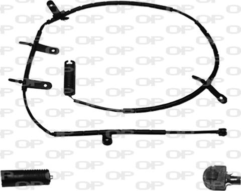 Open Parts AK3107.00 - Сигналізатор, знос гальмівних колодок autocars.com.ua