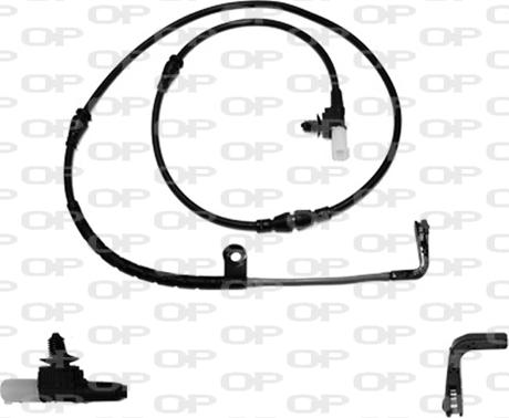 Open Parts AK3126.00 - Сигналізатор, знос гальмівних колодок autocars.com.ua