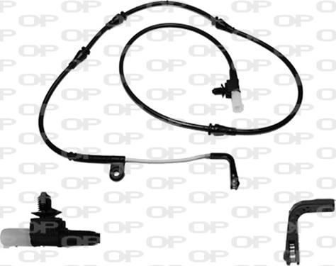 Open Parts AK3127.00 - Сигналізатор, знос гальмівних колодок autocars.com.ua