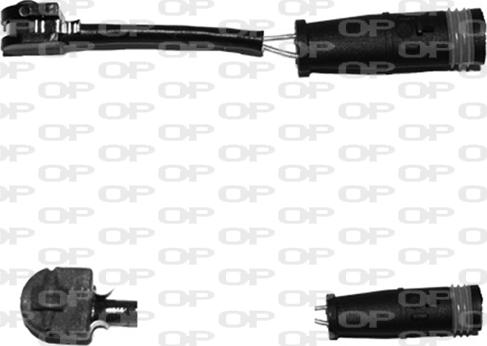 Open Parts AK3135.00 - Сигналізатор, знос гальмівних колодок autocars.com.ua