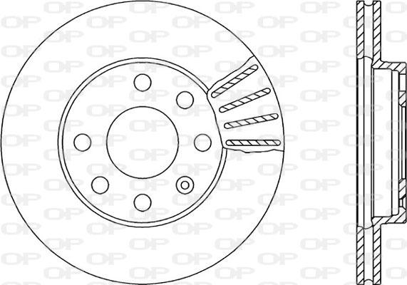 Open Parts BDA1404.20 - Тормозной диск autodnr.net