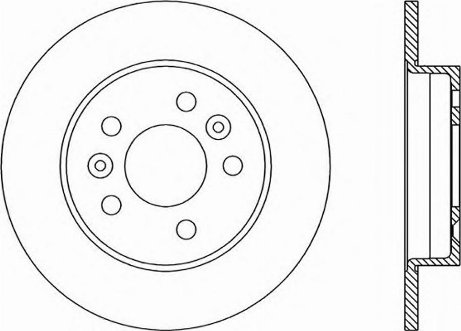 Open Parts BDA1467.10 - Тормозной диск autodnr.net