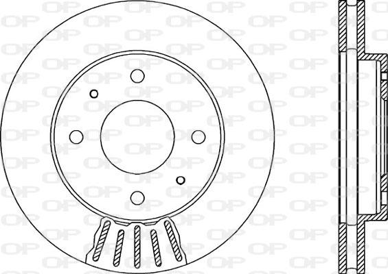 Open Parts BDA1870.20 - Тормозной диск autodnr.net