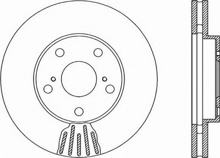 Open Parts BDA1876.20 - Тормозной диск autodnr.net