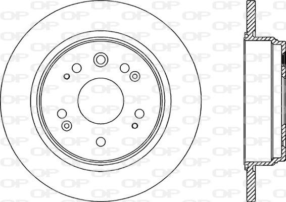 Kavo Parts BR-2251-C - Тормозной диск avtokuzovplus.com.ua