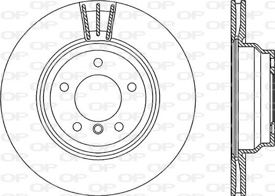 Open Parts BDA2276.20 - Гальмівний диск autocars.com.ua