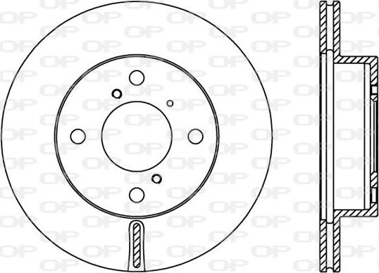 E.T.F. 19-6031 - Гальмівний диск autocars.com.ua