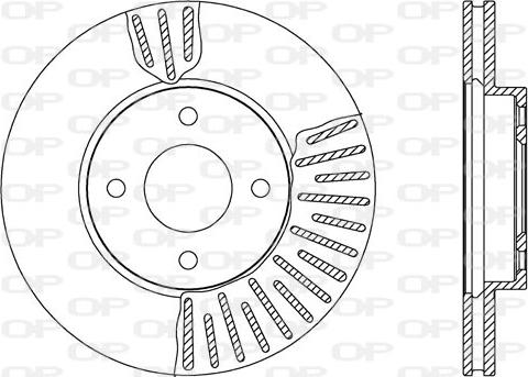 Open Parts BDA2648.20 - Тормозной диск autodnr.net