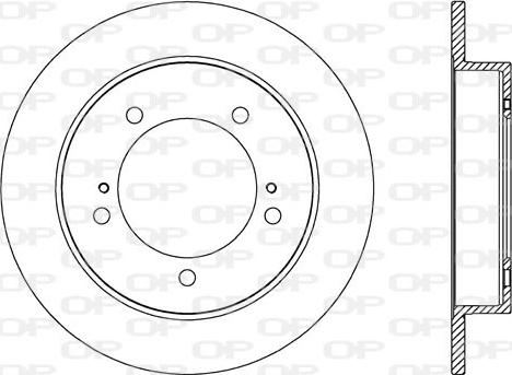 JP Group 4763100109 - Гальмівний диск autocars.com.ua