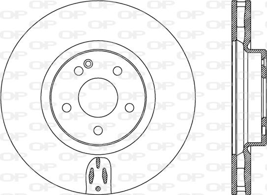 Mercedes-Benz 4474210012 - Тормозной диск avtokuzovplus.com.ua