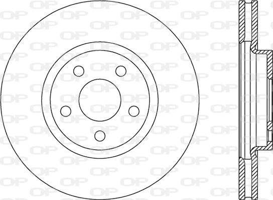 Open Parts BDA2788.20 - Тормозной диск autodnr.net