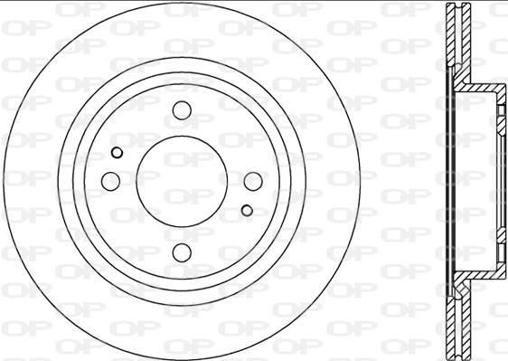 Delphi BG4830C - Гальмівний диск autocars.com.ua