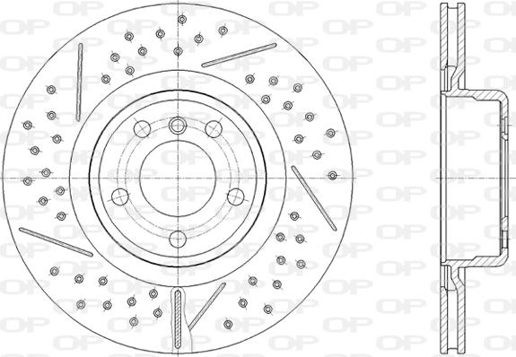 BOSCH 98647900000 - Гальмівний диск autocars.com.ua