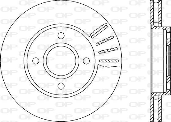 BOSCH 0 986 478 671 - Гальмівний диск autocars.com.ua