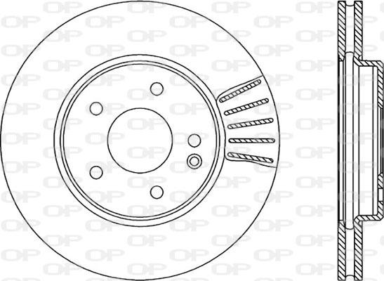 Open Parts BDR1314.20 - Гальмівний диск autocars.com.ua