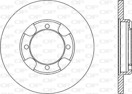 Open Parts BDR1347.10 - Тормозной диск autodnr.net