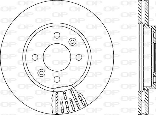 Open Parts BDR1476.20 - Тормозной диск autodnr.net