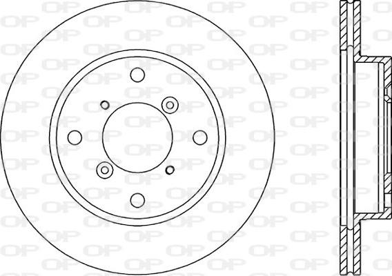 E.T.F. 19-6040 - Гальмівний диск autocars.com.ua