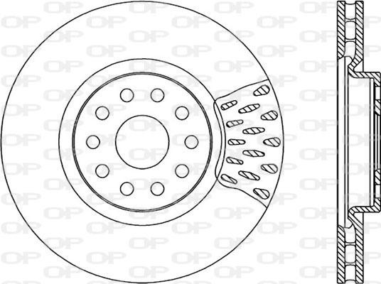 BOSCH 986478669 - Гальмівний диск autocars.com.ua