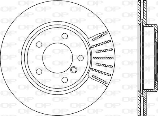 Open Parts BDR1757.20 - Гальмівний диск autocars.com.ua