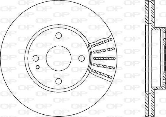 Open Parts BDR1780.20 - Гальмівний диск autocars.com.ua