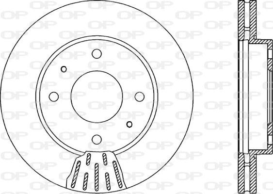 Open Parts BDR1872.20 - Тормозной диск autodnr.net