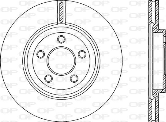 Open Parts BDR1945.20 - Тормозной диск autodnr.net