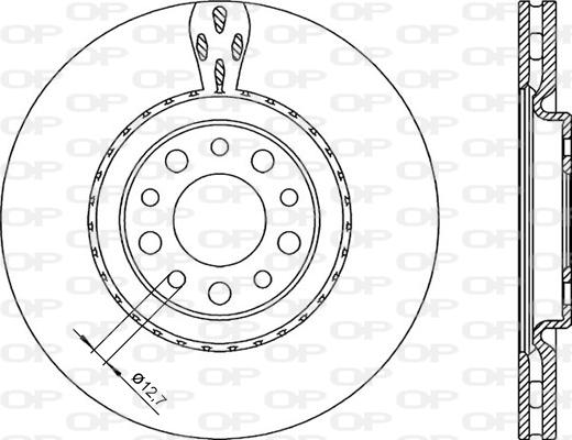 Zimmermann 110221772 - Гальмівний диск autocars.com.ua